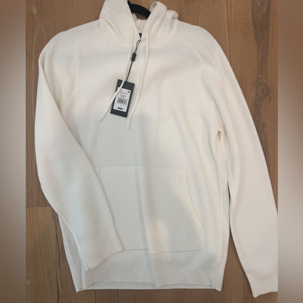 Men's White Sweater- Rails